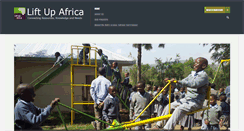Desktop Screenshot of liftupafrica.org